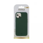Onsala Suojakuori Silikooni Olive Green - iPhone 13