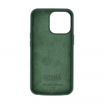 Onsala Suojakuori Silikooni Olive Green - iPhone 13 Pro