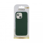 Onsala Suojakuori Silikooni Olive Green - iPhone 13 Pro