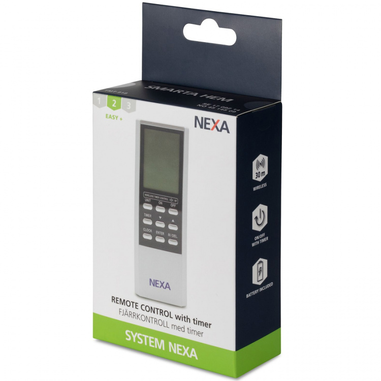 Nexa Fjärrkontroll multi med 12 tidkanaler TMT-918 Nexa Fjärrkontroll multi med 12 tidkanaler TMT-918