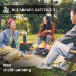 Sony XE-200 Trådlös portabel högtalare Svart