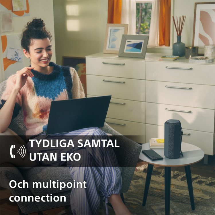 Sony XE-200 Trådlös portabel högtalare Svart