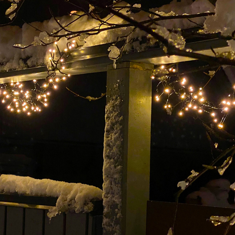 LightsOn Bliss 5m ljusslinga 500 små lampor i kluster