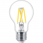 Philips LED E27 Normal 3,4W (40W) Klar Dim WarmGl 470 Philips LED E27 Normal 3,4W (40W) Klar Dim WarmGl 470