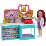 Barbie Chelsea Can Be Pet Vet -eläinlääkärisetti