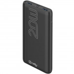 Celly PowerBank PD 20W 10.000 mAh Svart Celly PowerBank PD 20W 10.000 mAh Svart