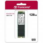 Transcend PCIe M.2 SSD Gen3 x4 NVMe 128Gb (R1500/W550)