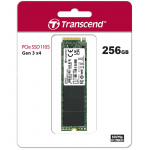Transcend PCIe M.2 SSD Gen3 x4 NVMe 256Gb (R1600/W1000) Transcend PCIe M.2 SSD Gen3 x4 NVMe 256Gb (R1600/W1000)