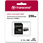 Transcend microSDXC 340S 256GB U3 A2 V30 (R160/W125) Transcend microSDXC 340S 256GB U3 A2 V30 (R160/W125)