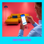 WiZ 2-pack WiFi Smart LED GU10 50W 345lm Färg