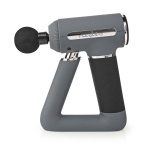 Nedis Urheiluhierontapistooli | Paristokäyttöinen | N/A | Ladattava | 6 hierontatilaa | USB kaapeli | Harmaa