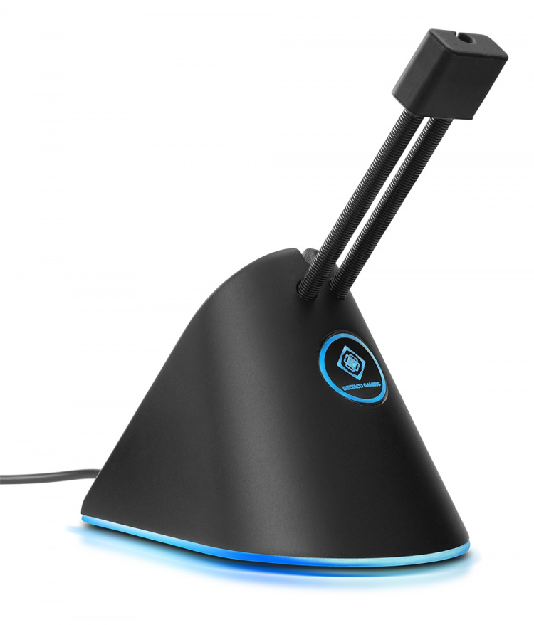 DELTACO GAMING hiiren RGB-kaapelipidike, musta