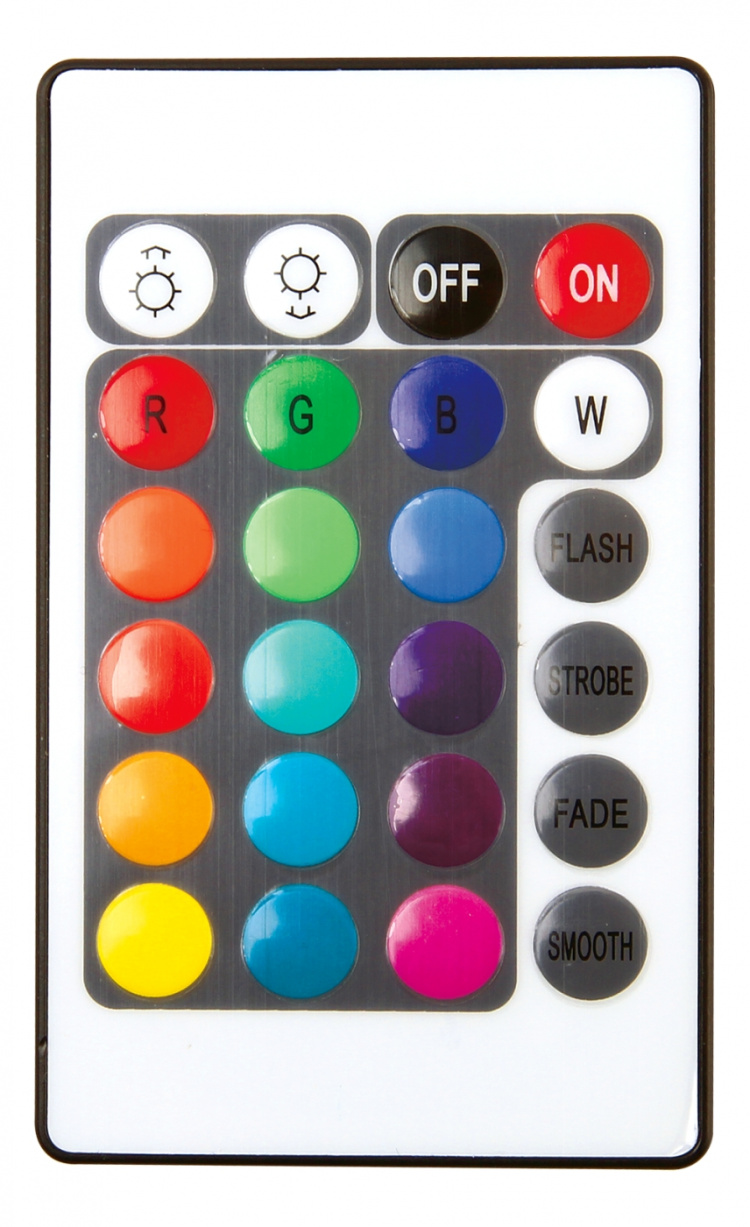 DELTACO GAMING LED-lista, 2x50cm,12 eri väriä, RGB, kaukosäädin, USB