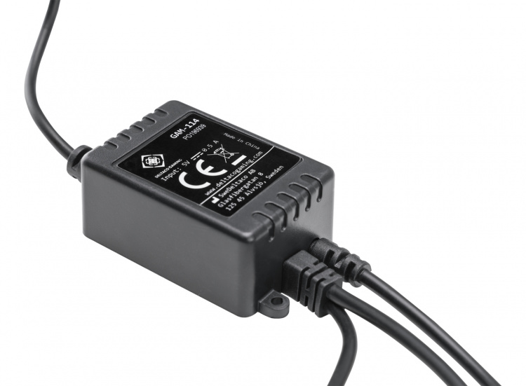 DELTACO GAMING LED-lista, 2x50cm,12 eri väriä, RGB, kaukosäädin, USB