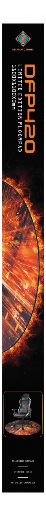 DELTACO GAMING DFP420 Limited Edition -lattiamatto, 110x110cm DELTACO GAMING DFP420 Limited Edition -lattiamatto, 110x110cm
