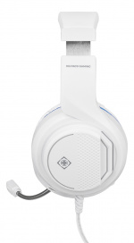 DELTACO GAMING Stereo Gaming Headset for PS5, 1x 3.5mm connector,white