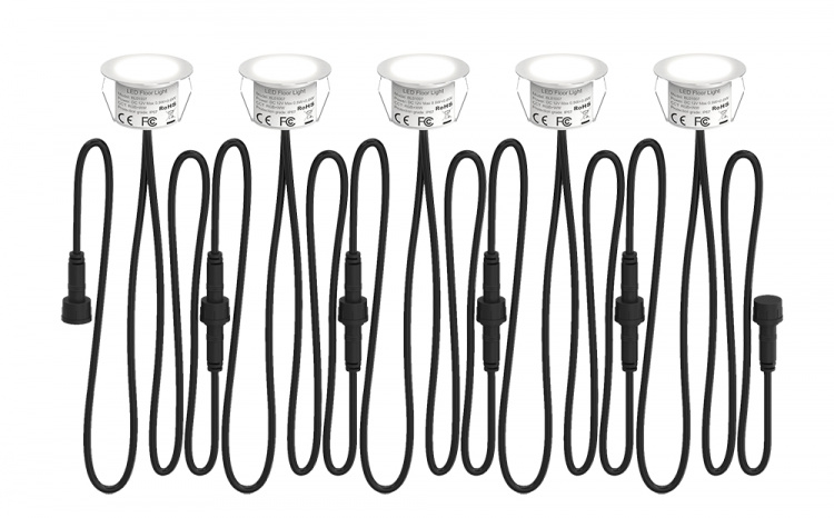 DELTACO SMART HOME, förlängning till SH-DLK01, 5 lampor, DELTACO SMART HOME, förlängning till SH-DLK01, 5 lampor,