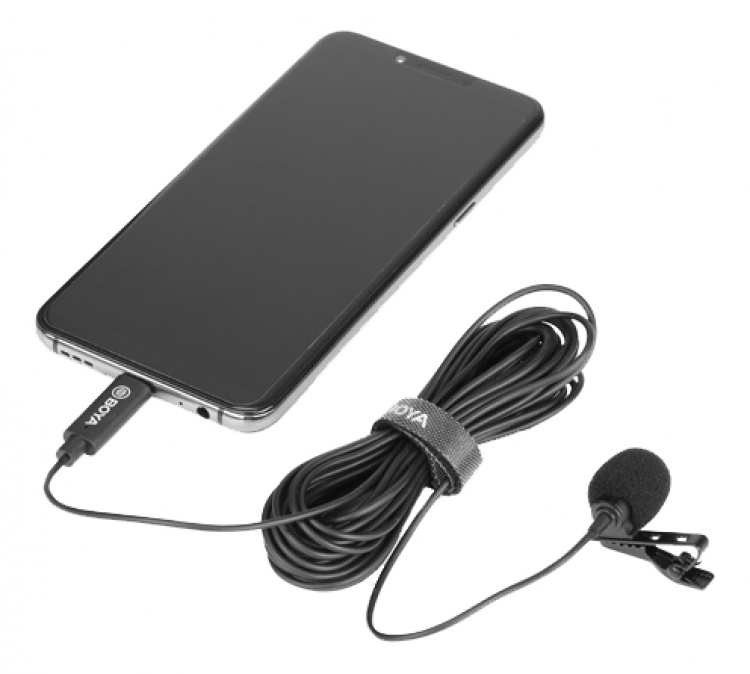 BOYA Lavalier Microphone for Android device BOYA Lavalier Microphone for Android device