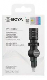BOYA Plug-in ja play-mikrofoni (Lightning)