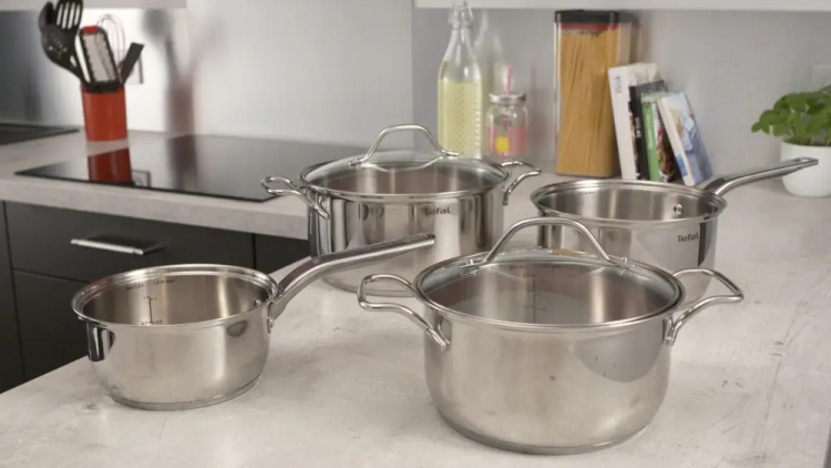 Tefal Cook eat Set 7 delar rostfritt Tefal Cook eat Set 7 delar rostfritt