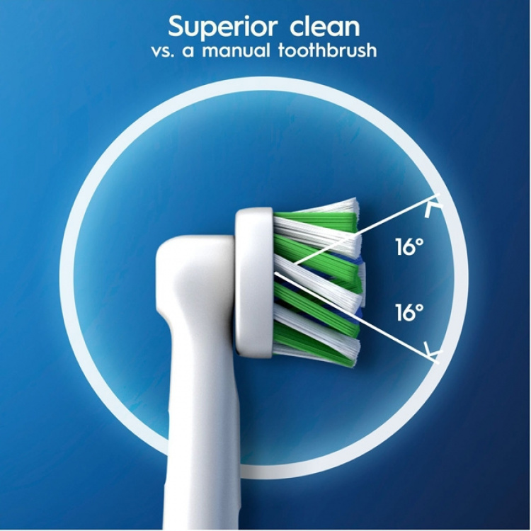 Oral B Borsthuvud CrossAction 10st Oral B Borsthuvud CrossAction 10st