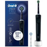 Oral B Sähköhammasharja Vitality Pro Black Extra Täydennyslataus Oral B Sähköhammasharja Vitality Pro Black Extra Täydennyslataus