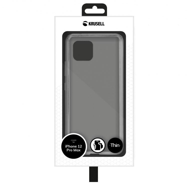 iPhone 12 Pro Max HardCover, läpinäkyvä, läpinäkyvä