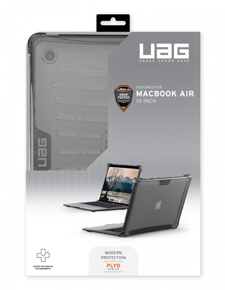 UAG MacBook Air 13, Plyo Case, ice