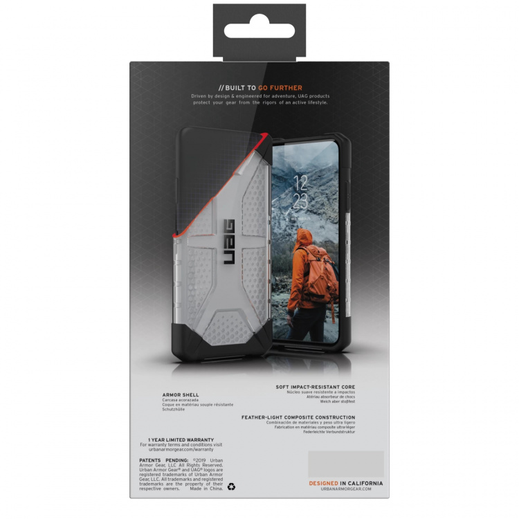 urbanarmorgear Samsung Galaxy S20+ Plasma suojakuori Ash