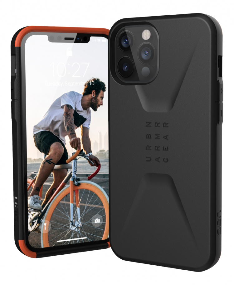 UAG iPhone 12 Pro Max Civilian Cover Black UAG iPhone 12 Pro Max Civilian Cover Black