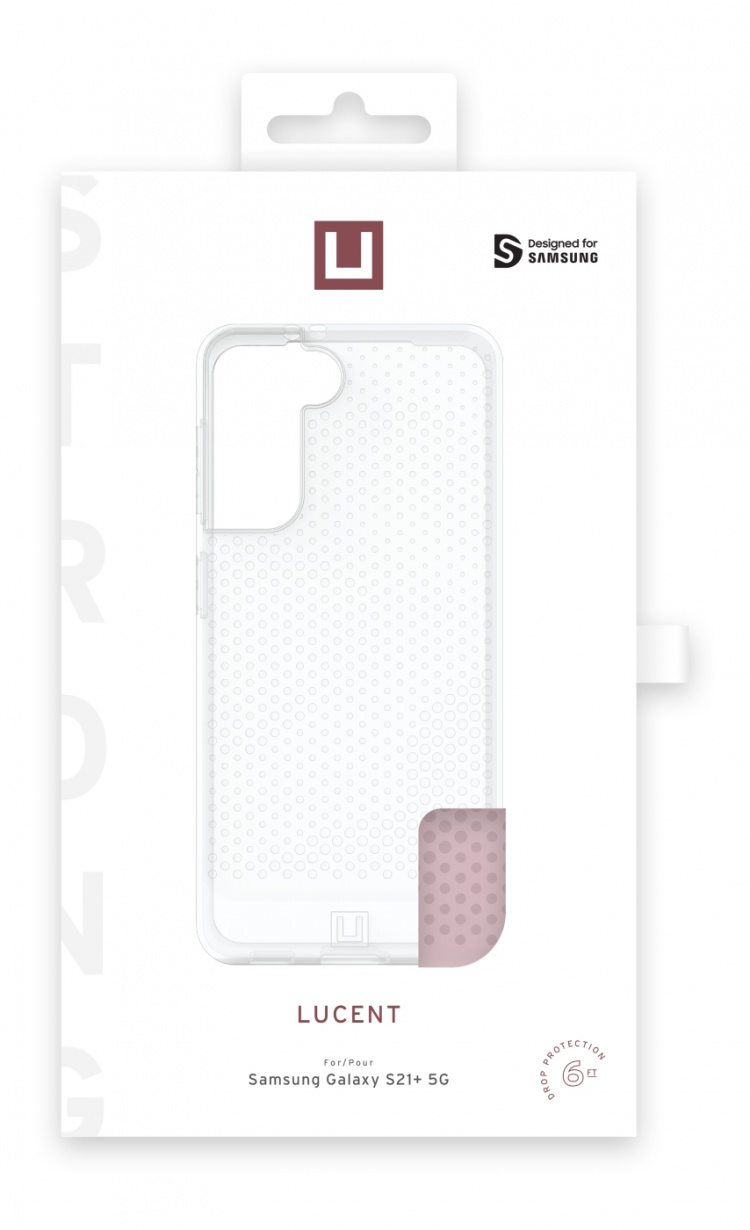 UAG Samsung Galaxy S21+ U Lucent Case, Dusty Rose