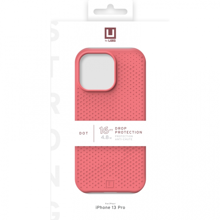 UAG iPhone 13 Pro [U] Dot Cover, Clay