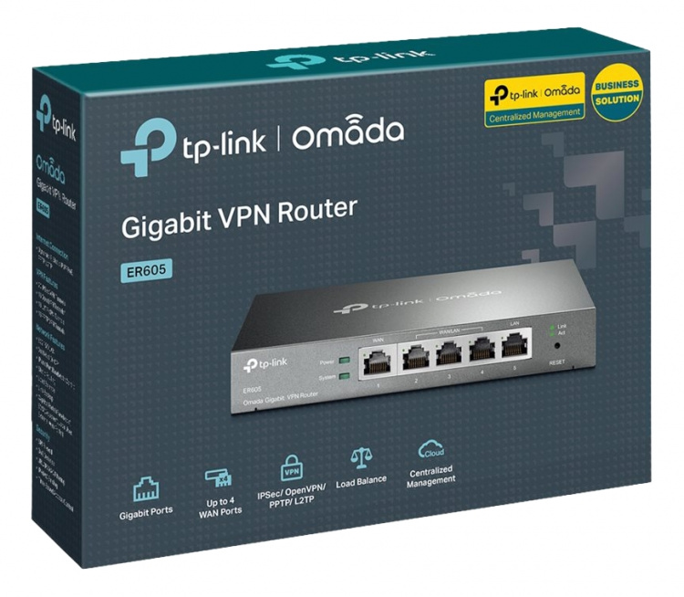 TP-Link TL-ER605 V2 -VPN-reititin