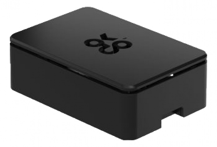 OKdo Raspberry Pi 4 standard case, 3 piece design, black