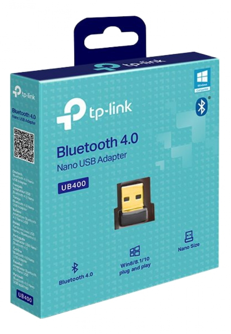 TP-Link Bluetooth 4.0 Nano USB Adapter, Nano Size, USB 2.0