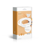 Nedis Johdotusjärjestelmä | Spiraaliholkki | 1 kpl | Suurin kaapelin paksuus: 16 mm | PE | Valkoinen