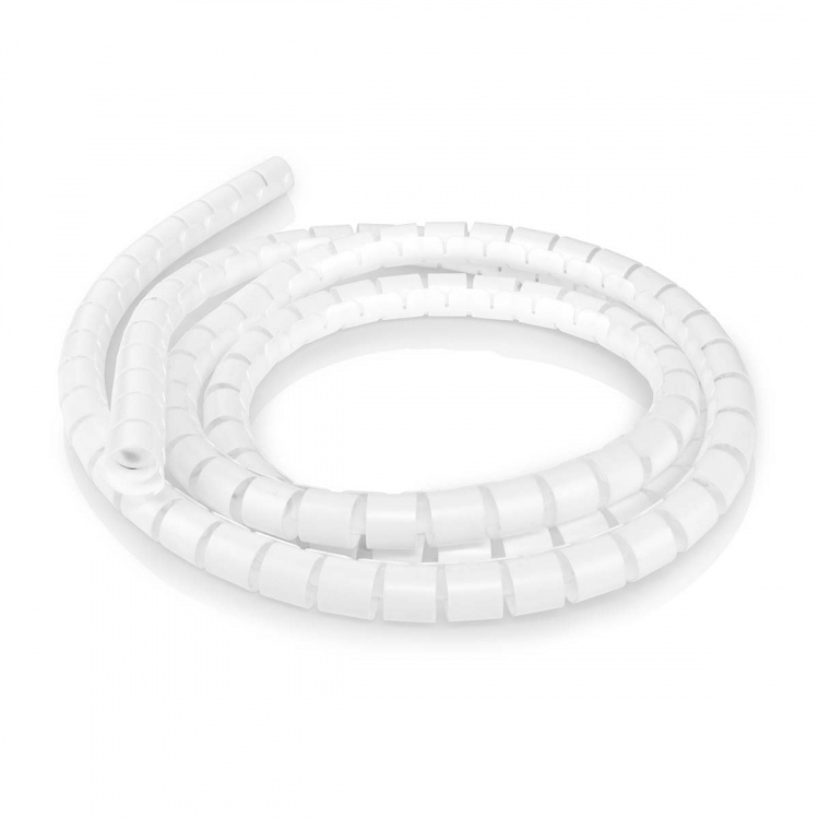 Nedis Johdotusjärjestelmä | Spiraaliholkki | 1 kpl | Suurin kaapelin paksuus: 22 mm | PE | Valkoinen