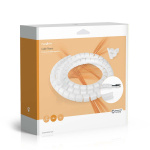 Nedis Johdotusjärjestelmä | Spiraaliholkki | 1 kpl | Suurin kaapelin paksuus: 28 mm | PE | Valkoinen