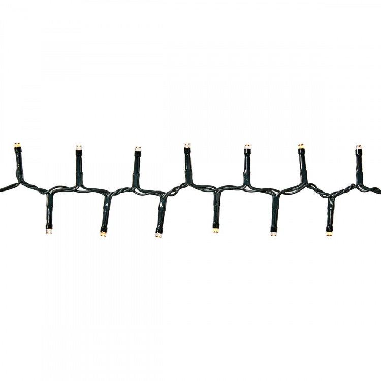 Nedis Jouluvalot | Kompakti klusteri | 700 LED\'s | Lämmin Valkoinen | 14.00 m | Kevyet vaikutukset: 7 | Sisä- tai ulkotila | Verkkovirtakäyttöinen