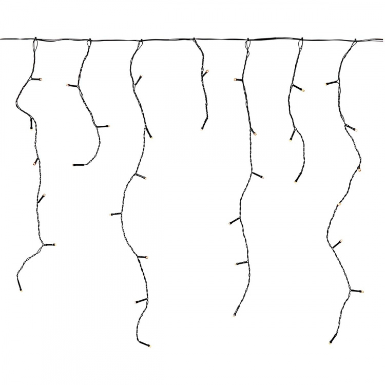 Nedis Koristeellinen Jääpuikko Valot | 360 LED\'s | Lämmin Valkoinen | 9.00 m | Kevyet vaikutukset: 7 | Verkkovirtakäyttöinen