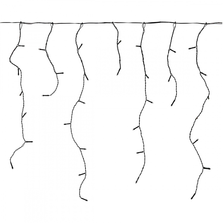 Nedis Koristeellinen Jääpuikko Valot | 360 LED\'s | Lämmin Valkoinen | 9.00 m | Kevyet vaikutukset: 7 | Verkkovirtakäyttöinen