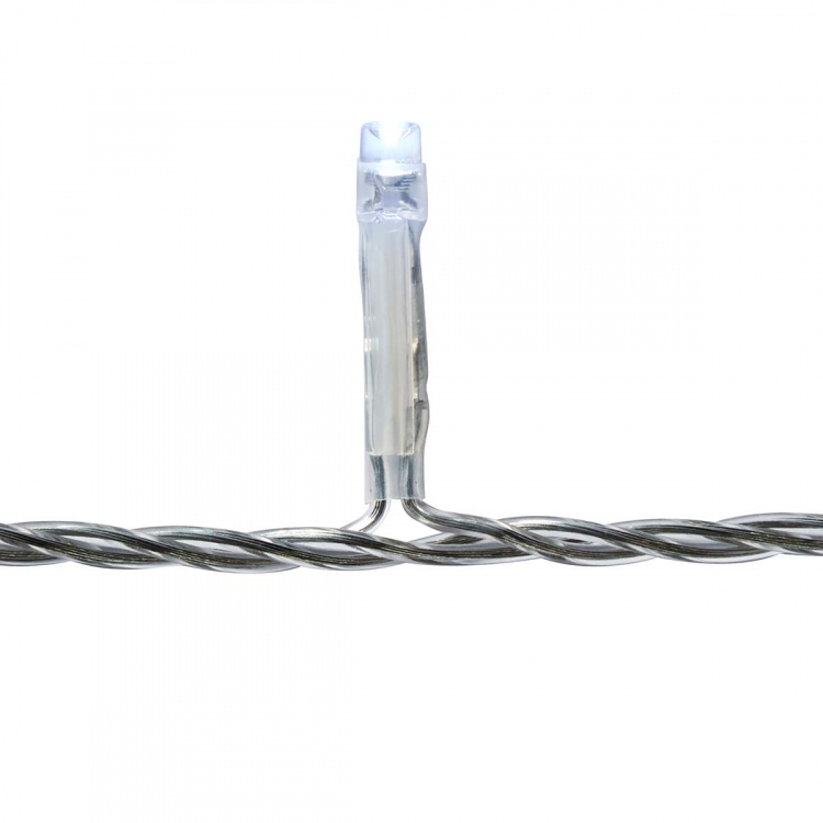 Nedis Koristeellinen Jääpuikko Valot | 180 LED\'s | Kylmä Valkoinen | 5.90 m | Kevyet vaikutukset: 7 | Verkkovirtakäyttöinen