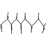 Nedis SmartLife Jouluvalot | Nauha | Wi-Fi | Lämmin Valkoinen | 200 LED\'s | 20.0 m | Android™ / IOS