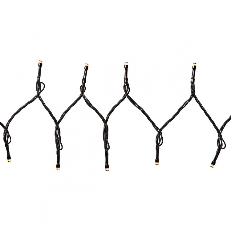 Nedis SmartLife Jouluvalot | Nauha | Wi-Fi | Lämmin Valkoinen | 200 LED\'s | 20.0 m | Android™ / IOS