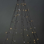 Nedis SmartLife Jouluvalot | Puu | Wi-Fi | Lämpimästä kylmään valkoiseen | 200 LED\'s | 20.0 m | 10 x 2 m | Android™ / IOS