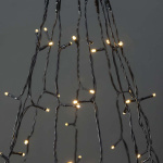 Nedis SmartLife Jouluvalot | Puu | Wi-Fi | Lämpimästä kylmään valkoiseen | 200 LED\'s | 20.0 m | 10 x 2 m | Android™ / IOS