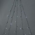 Nedis SmartLife Jouluvalot | Puu | Wi-Fi | Lämpimästä kylmään valkoiseen | 200 LED\'s | 20.0 m | 5 x 4 m | Android™ / IOS