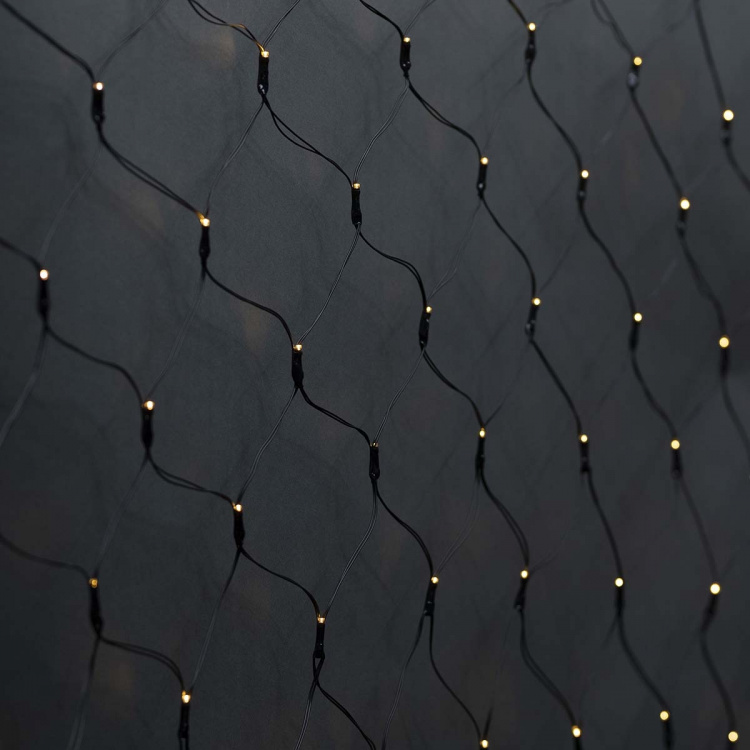 Nedis SmartLife Jouluvalot | Verkko | Wi-Fi | Lämmin Valkoinen | 280 LED\'s | 3.00 m | 3 x 2 m | Android™ / IOS