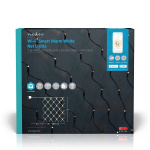 Nedis SmartLife Jouluvalot | Verkko | Wi-Fi | Lämmin Valkoinen | 280 LED\'s | 3.00 m | 3 x 2 m | Android™ / IOS