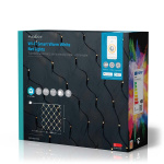 Nedis SmartLife Jouluvalot | Verkko | Wi-Fi | Lämmin Valkoinen | 280 LED\'s | 3.00 m | 3 x 2 m | Android™ / IOS